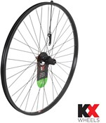 Image of KX Wheels Hybrid Singlewall Q/R Cassette Rim Brake Rear 700c Wheel