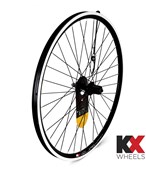 Image of KX Wheels MTB Doublewall Q/R Cassette Rim Brake Rear 26" Wheel