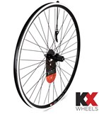 Image of KX Wheels MTB Doublewall Q/R Cassette Rim Brake Rear 29" Wheel