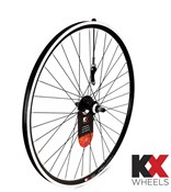 Image of KX Wheels MTB Doublewall Q/R Screw On Rim Brake Rear 29" Wheel