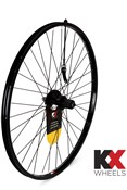 Image of KX Wheels MTB Singlewall Q/R Cassette Rim Brake Rear 26" Wheel