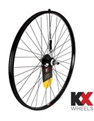 Image of KX Wheels MTB Singlewall Q/R Screw On Rim Brake Rear 26" Wheel