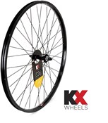 Image of KX Wheels MTB Singlewall Solid Axle Rim Brake Front 26" Wheel