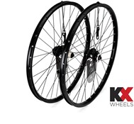 Image of KX Wheels Pro MTB Q/R Disc Sealed Bearing 10-11 Speed 26" Wheelset