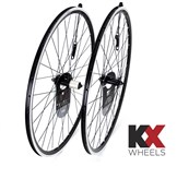 Image of KX Wheels Pro Road Q/R Sealed Bearing 10-11 Speed 700c Wheelset
