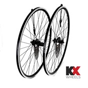 Image of KX Wheels Pro Road Q/R Sealed Bearing 8-10 Speed 700c Wheelset