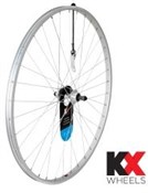 Image of KX Wheels Road Singlewall Q/R Screw On Rim Brake Rear 27" Wheel