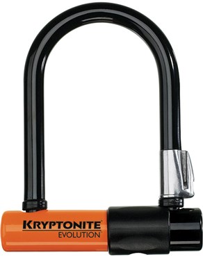 Kryptonite Evolution Mini-5 with FlexFrame U Bracket - Silver Sold Secure