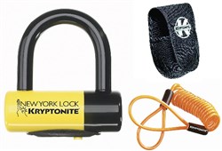 Kryptonite New York Liberty Disc Lock With Reminder Cable