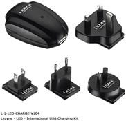Lezyne International USB Wall Charger Kit