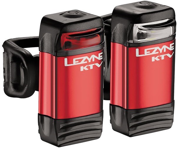Lezyne KTV Drive LED USB Front/Rear Rechargeable Light Set
