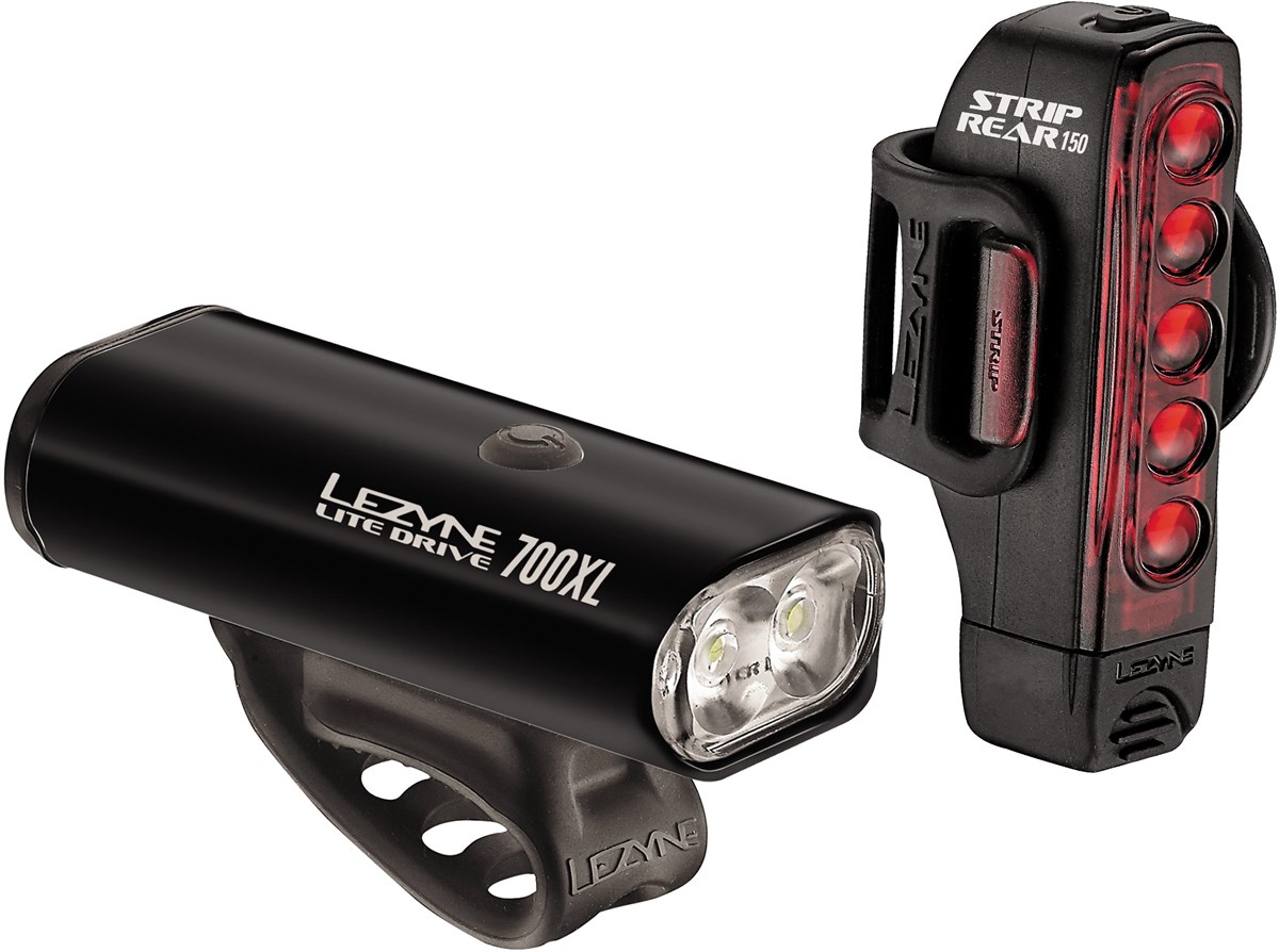 Lezyne Lite Drive 700XL/Strip Pro Light Set