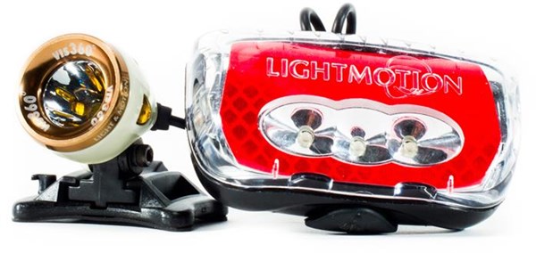 Light and Motion Vis 360 Plus Rechargeable Light System Set