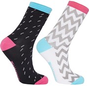 Image of Madison Sportive Mid Sock Twin Pack