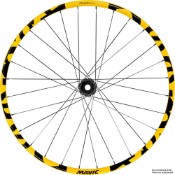 Image of Mavic Deemax Yellow 6 Bolt 27.5" Downhill Rear Wheel