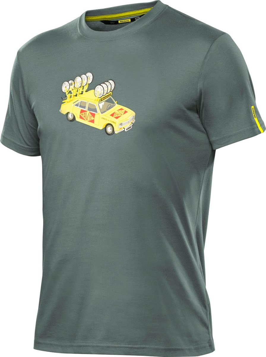 Mavic Yellow Car T-Shirt SS16