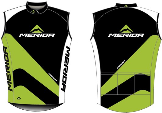 Merida Green Race Design Wind Vest 2014