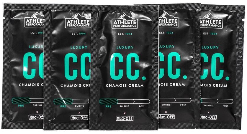 Muc-Off Athlete Performance Luxury Chamois Cream (5 Pack)