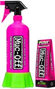 Image of Muc-Off Punk Powder Bike Cleaner (4 Pack) & Bottle Bundle