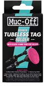 Image of Muc-Off Tubeless Tag Holder & 44mm Valves