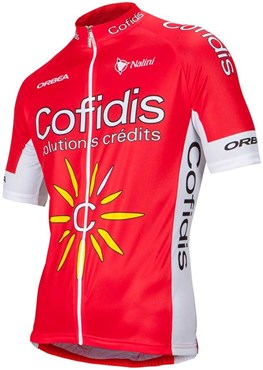 Nalini Cofidis Replica Team Cycling Short Sleeve Jersey SS16