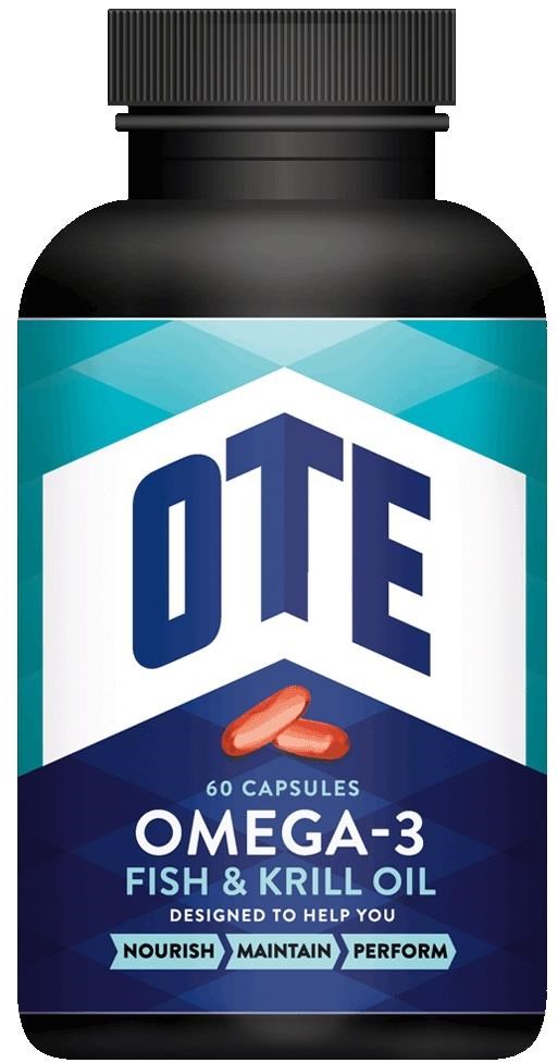 OTE Omega-3 Fish and Krill Oil 60 Tablets
