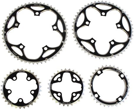 One23 6061 T6 Alloy Chainring - 110PCD Inner