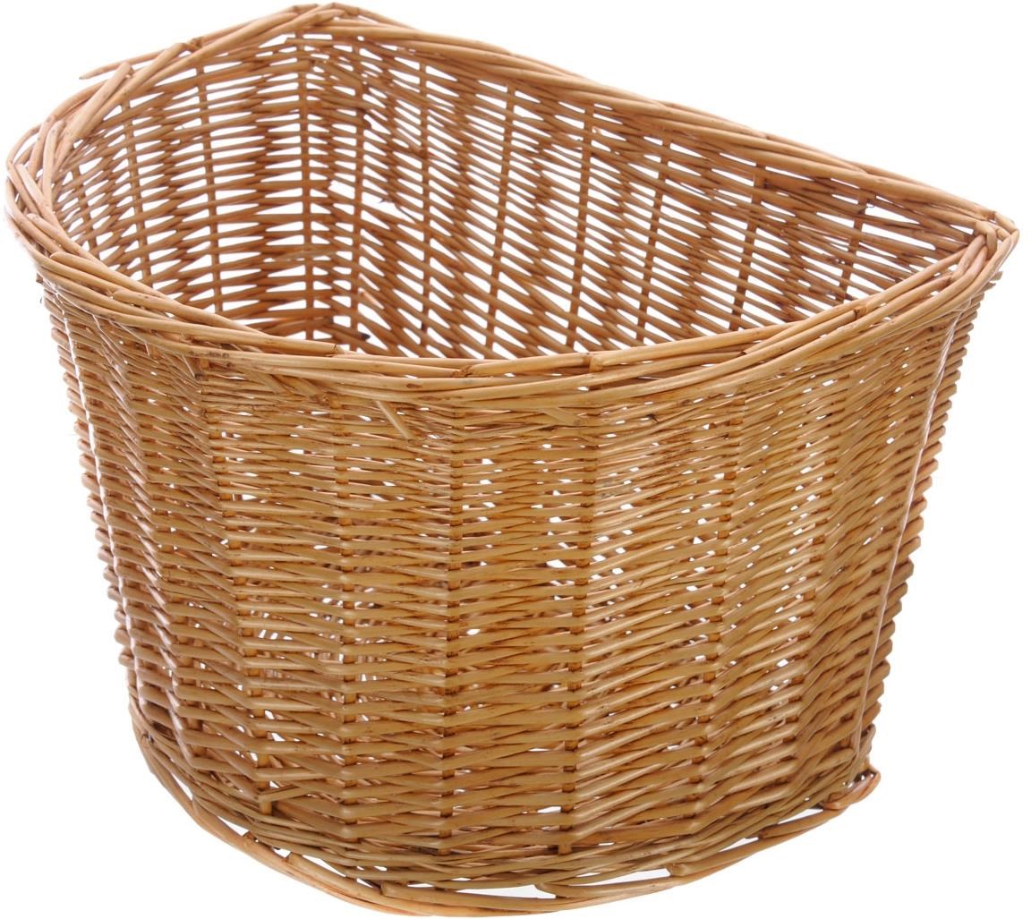 Oxford D Shape Full Wicker Cane Basket