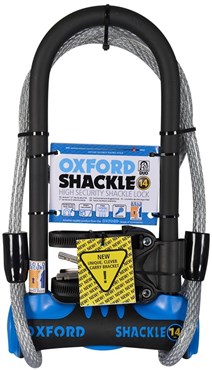 Oxford Shackle 14 D-Lock Duo Pack Gold Sold Secure