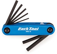 Image of Park Tool AWS10C Fold-up Hex Wrench Set: 1.5 to 6 mm