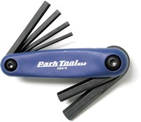 Image of Park Tool AWS11C Fold-up Hex Wrench Set: 3-6/8/10 mm