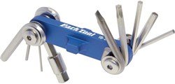 Image of Park Tool IB2C I-Beam Mini Fold-up Hex Wrench Screwdriver / Star Shaped Wrench Set