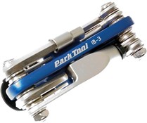 Image of Park Tool IB3C I-Beam Mini Fold-up Hex Wrench Screwdriver & Star-Shaped Set