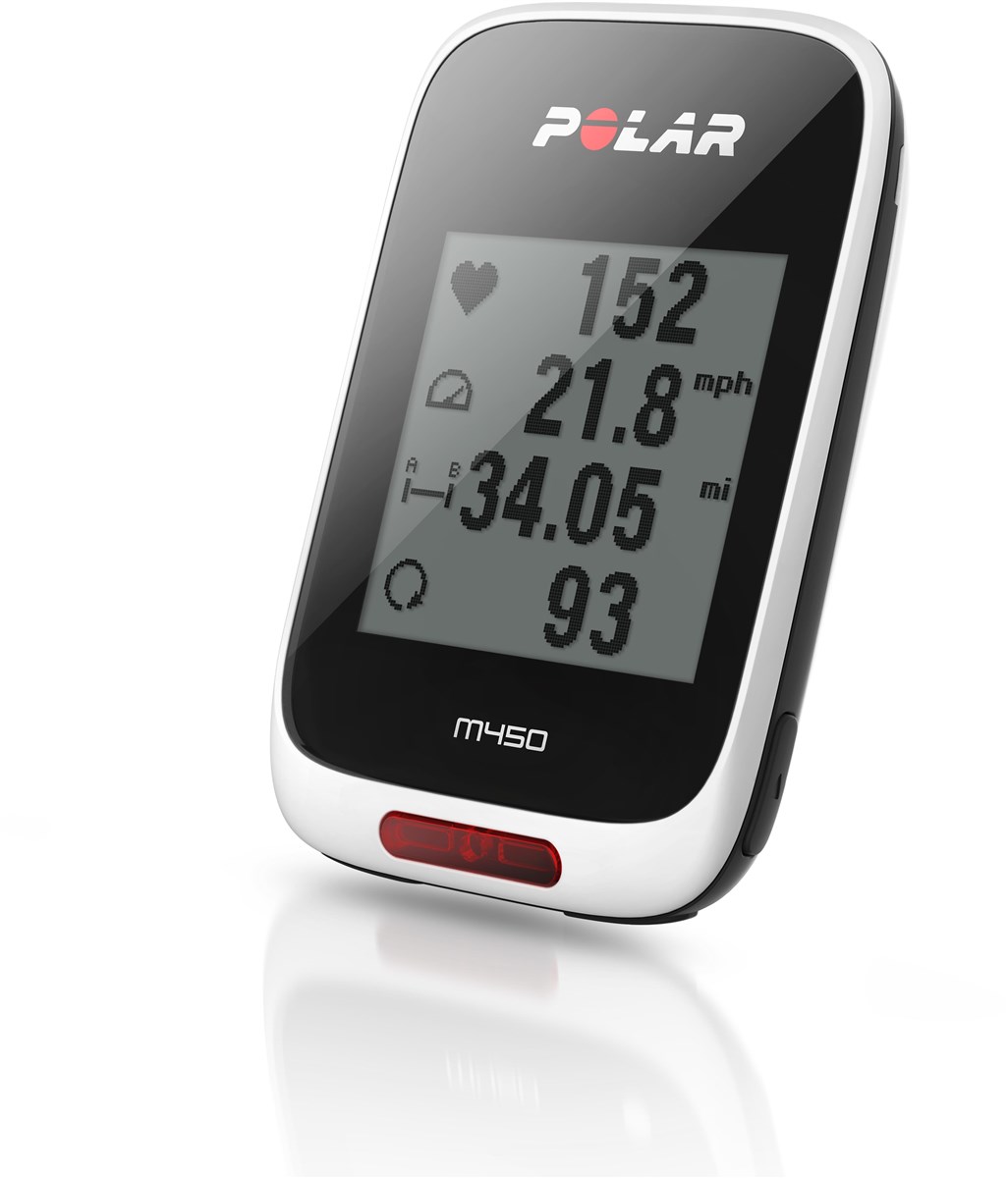 Polar M450 GPS Bike Computer With Heart Rate Monitor