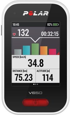 Polar V650 GPS Heart Rate Cycling Computer