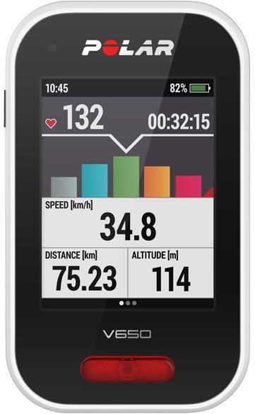 Polar V650 GPS Heart Rate Cycling Computer