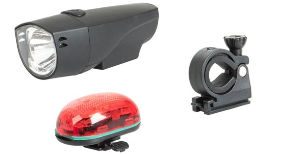 Raleigh RX7.0S 1 Led Front & 5 Led Rear Light Set