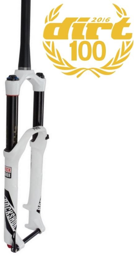RockShox Pike RCT3 - 27.5" MaxleLite15 - Dual Position Air 160 - Tapered - White - Disc