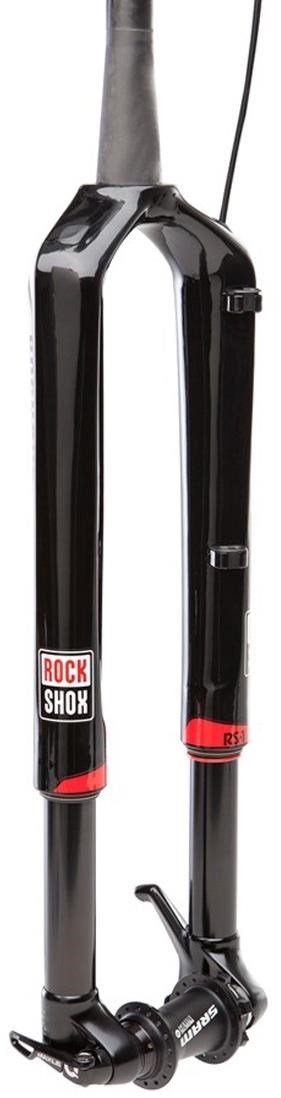 RockShox RS1 ACS - Solo Air 120 27.5" - Remote Right - Carbon Str - Tapered