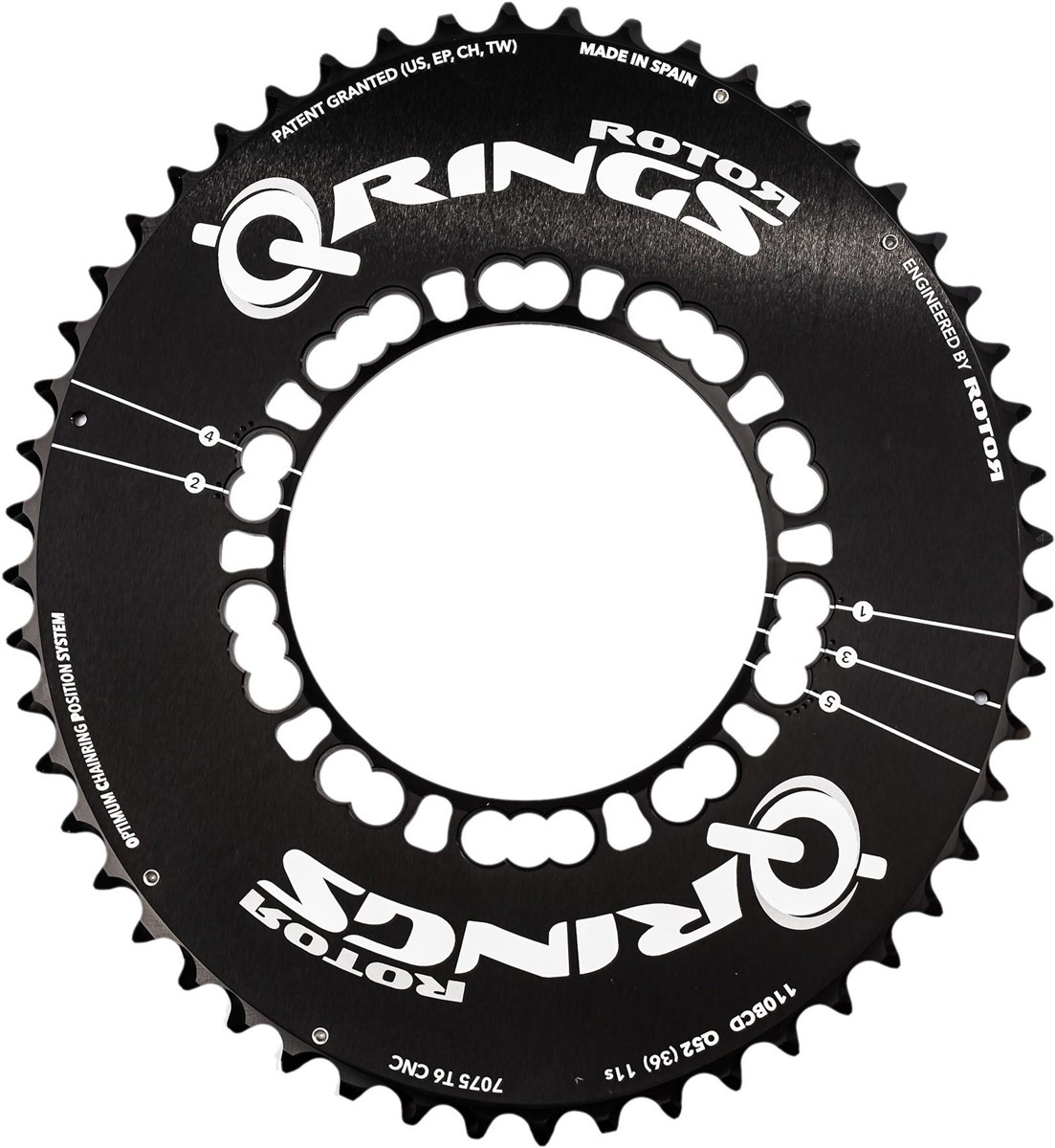 Rotor Q-Ring BCD 110 Aero Outer Chainring