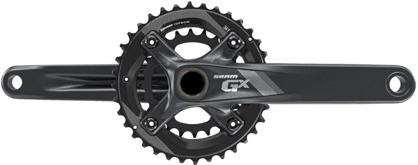 SRAM Crank GX 1000 Fat Bike GXP - 100mm Spindle 2x11 - 36-24 - (GXP Cups Not Included)