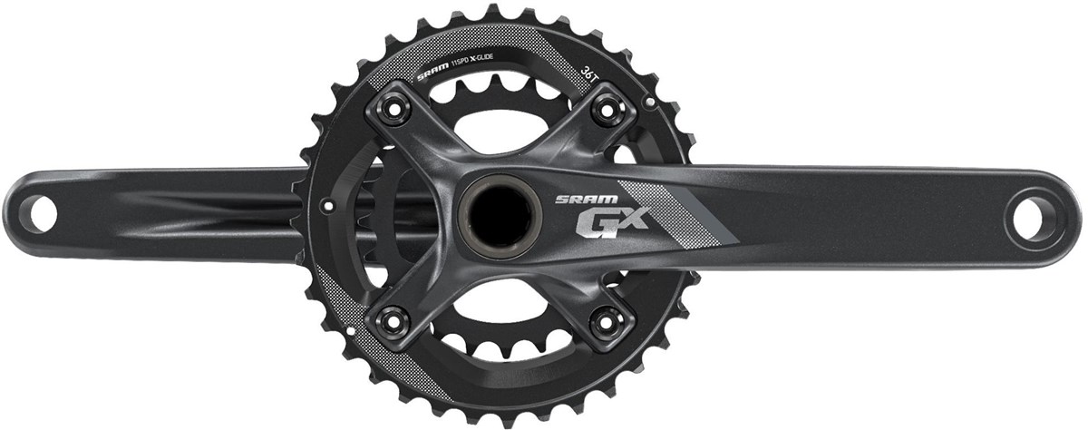 SRAM Crank GX 1000 Fat Bike GXP - 100mm Spindle 2x11 - 36-24 - (GXP Cups Not Included)