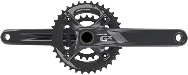 SRAM Crank GX 1000 GXP 2x10 -  All Mountain Guard 38-24 - (GXP Cups Not Included)