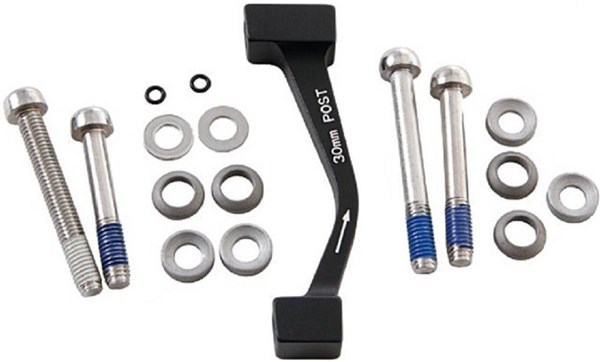 SRAM Post Bracket - 30 P (Rear 170), Inc. Stainless Caliper Mounting Bolts (CPS & Standard)