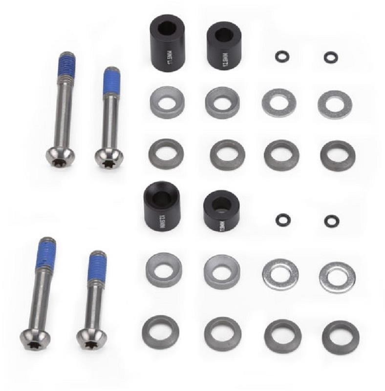 SRAM Post Spacer Set XX - 20 S - Front 180/Rear 160 - CPS (Inc. Ti Caliper Mounting Bolts)