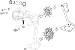 Image of SRAM T-Type Eagle AXS Rear Derailleur Pulley Kit