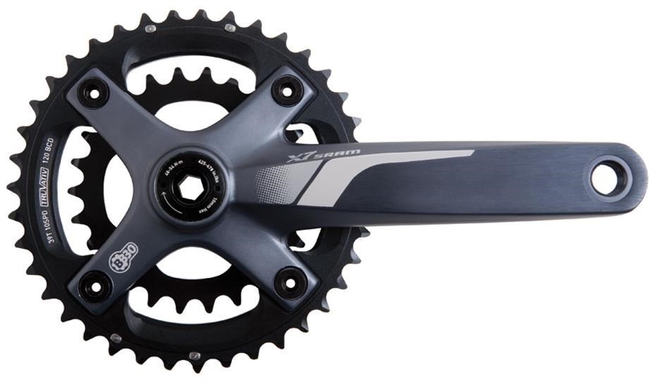 SRAM X7 Crank BB30 10Speed (Bearings Not Included)