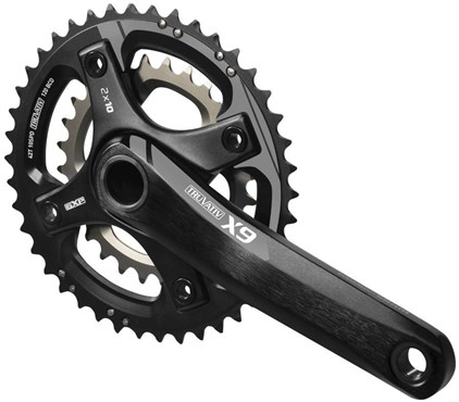 SRAM X9 Fat Bike GXP 100mm Spindle 10sp Crank (GXP Cups Not Included)