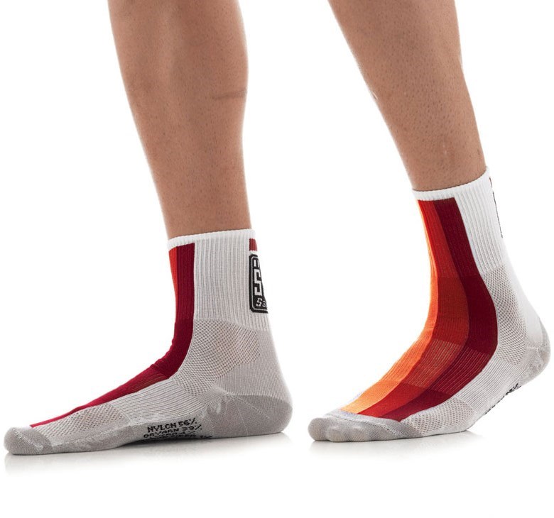 Santini Carb Summer Medium Profile Socks