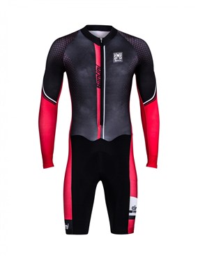Santini Dirt Shell Cyclo Cross Fleece Aquazero Body Suit With GIT Pad AW17